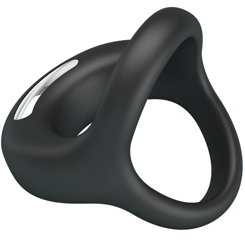 PRETTY LOVE - ELLIOTT  BLACK VIBRATOR RING - Amore24