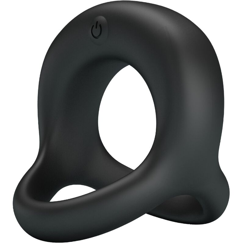 PRETTY LOVE - ELLIOTT  BLACK VIBRATOR RING - Amore24