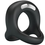 PRETTY LOVE - ELLIOTT  BLACK VIBRATOR RING - Amore24