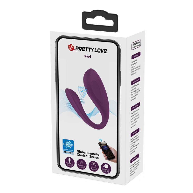 PRETTY LOVE - AARI PURPLE CLITORAL MASSAGER FREE APP - Amore24