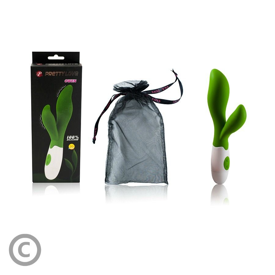 PRETTY LOVE - FLIRTATION OWEN GREEN VIBRATOR - Amore24