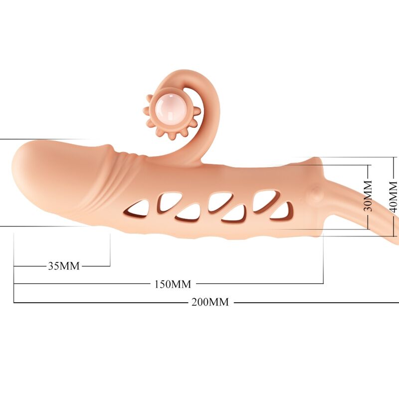 ROMANCE -  FLESH EXTENDED SLEEVE - Amore24