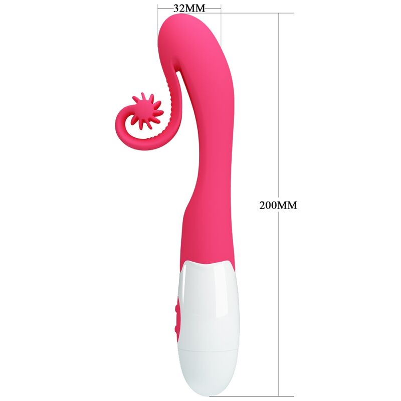 ROMANCE - PINK VIBRATOR AND STIMULATOR 30 SPEEDS - Amore24