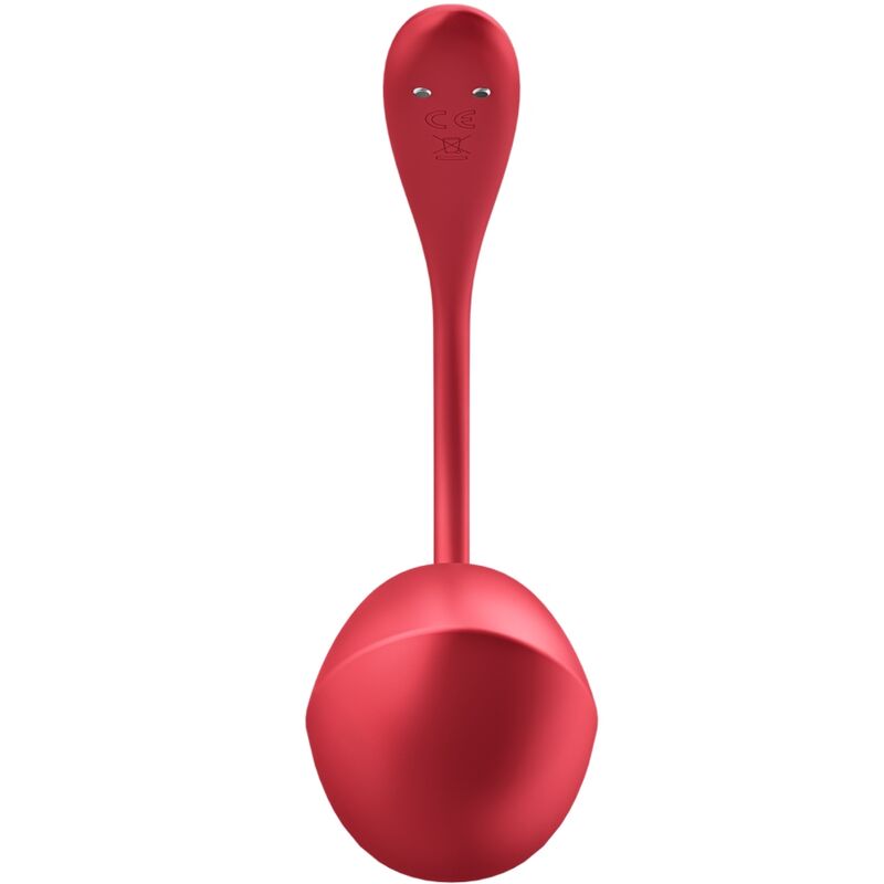 SATISFYER - SHINY PETAL G POINT REMOTE CONTROL STIMULATOR RED FREE APP - Amore24