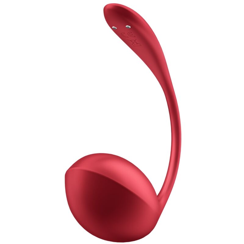 SATISFYER - SHINY PETAL G POINT REMOTE CONTROL STIMULATOR RED FREE APP - Amore24