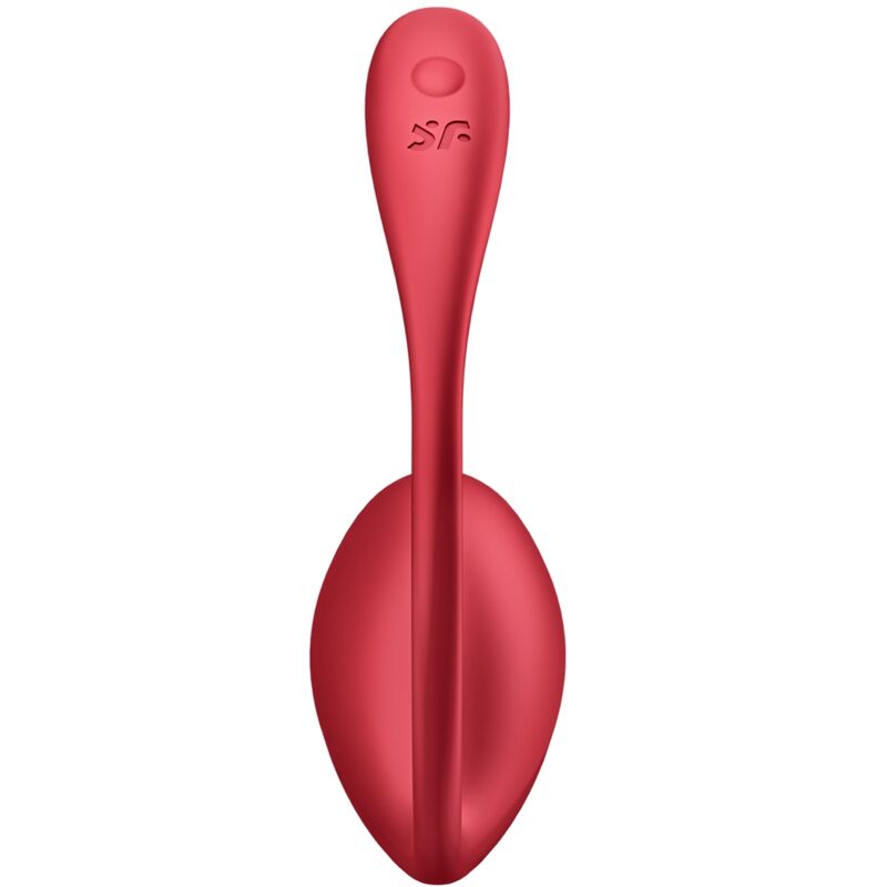SATISFYER - SHINY PETAL G POINT REMOTE CONTROL STIMULATOR RED FREE APP - Amore24