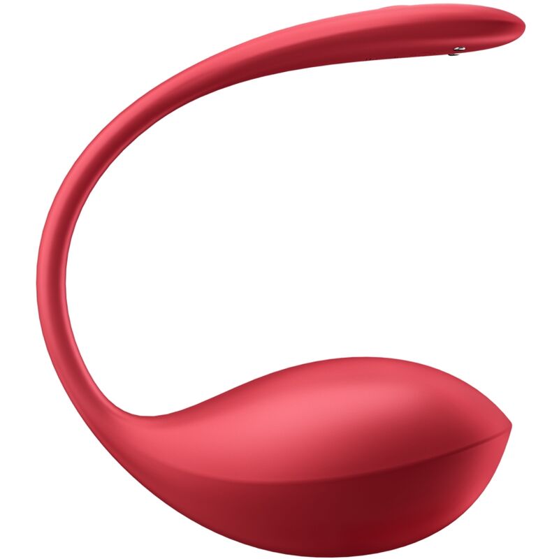 SATISFYER - SHINY PETAL G POINT REMOTE CONTROL STIMULATOR RED FREE APP - Amore24