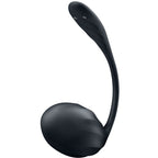 SATISFYER - RIBBED PETAL G POINT STIMULATOR REMOTE CONTROL BLACK FREE APP - Amore24