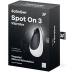 SATISFYER - SPOT ON 3 CLITORIS STIMULATOR BLACK - Amore24