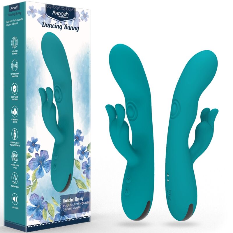 ARMONY - DANCING BUNNY VIBRATOR RABBIT 10 SPEEDS GREEN - Amore24