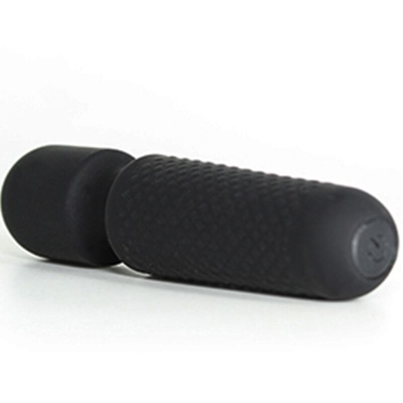 ARMONY - YOUR MAGIC MASSAGER & VIBRATOR RECHARGEABLE 10 VIBRATIONS WAND DOTS BLACK - Amore24
