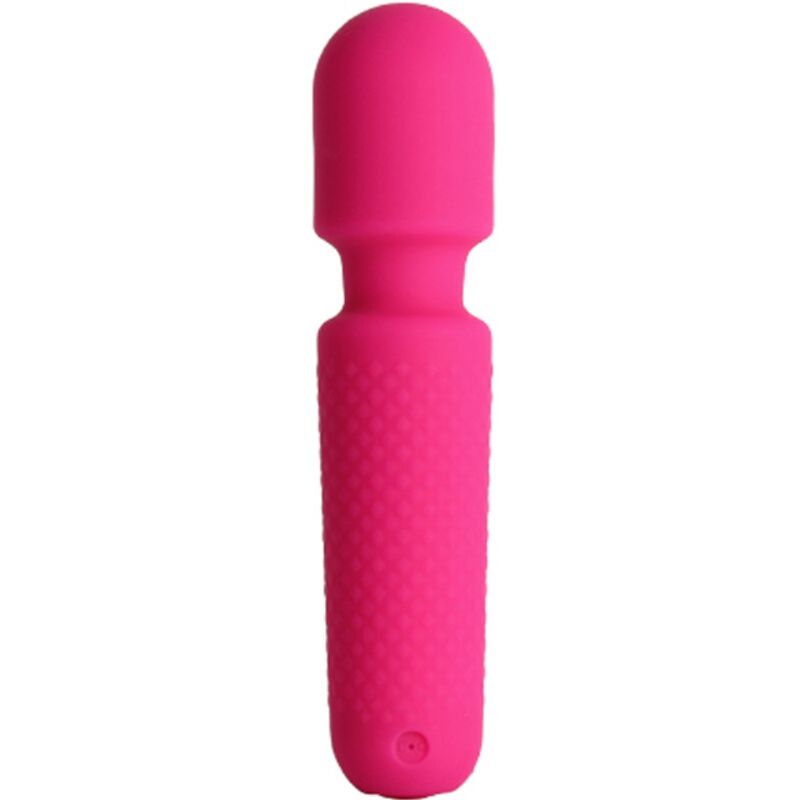 ARMONY - YOUR MAGIC MASSAGER & VIBRATOR RECHARGEABLE 10 VIBRATIONS WAND DOTS PINK - Amore24