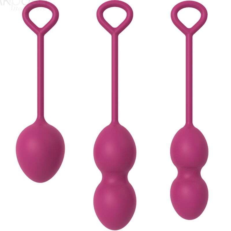 ARMONY - ANABIOSIS VAGINAL DUMBBELL 3 LEVELS BURGUNDY - Amore24
