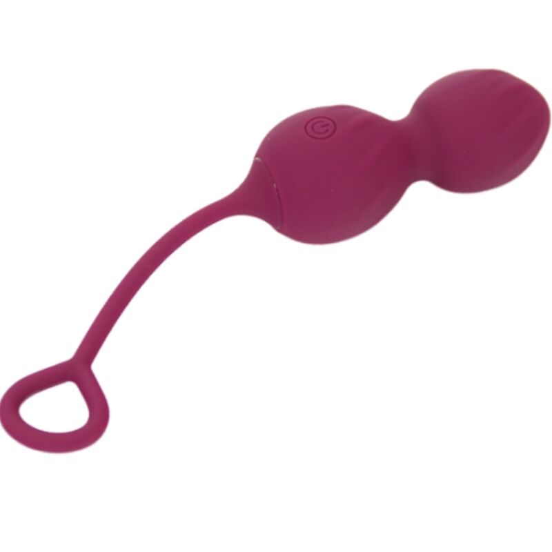 ARMONY - BLOSSOMS VAGINAL DUMBBELL VIBRATION REMOTE CONTROL 10 VIBRATIONS DARK RED - Amore24