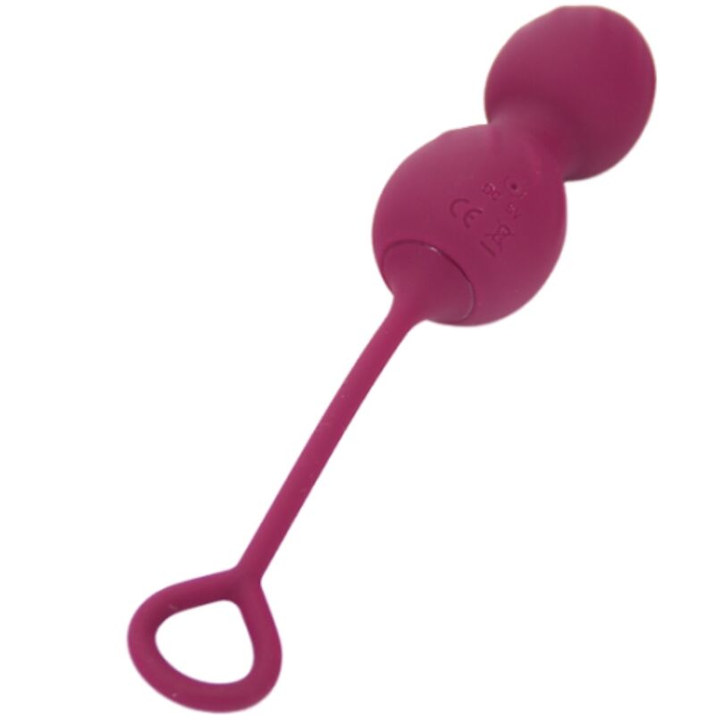 ARMONY - BLOSSOMS VAGINAL DUMBBELL VIBRATION REMOTE CONTROL 10 VIBRATIONS DARK RED - Amore24