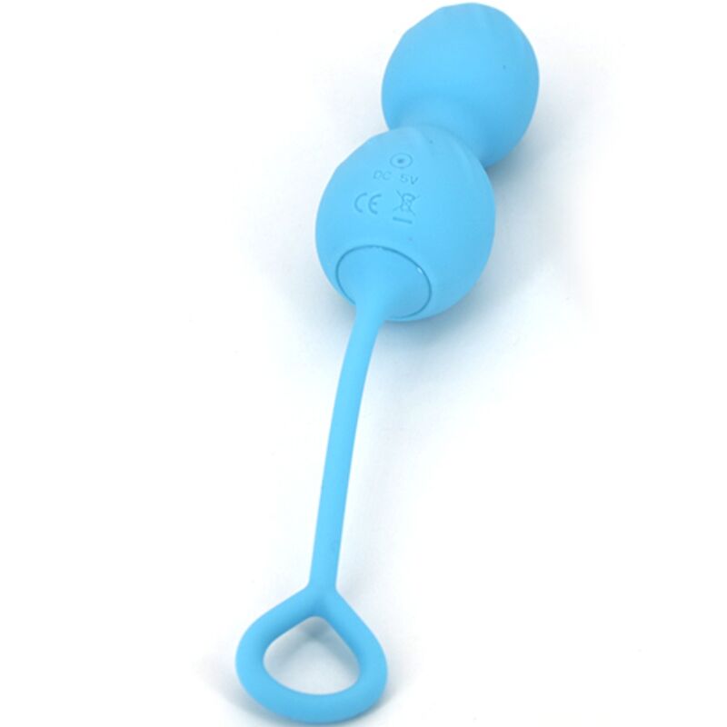 ARMONY - BLOSSOMS VAGINAL DUMBBELL VIBRATION REMOTE CONTROL 10 VIBRATIONS BLUE - Amore24