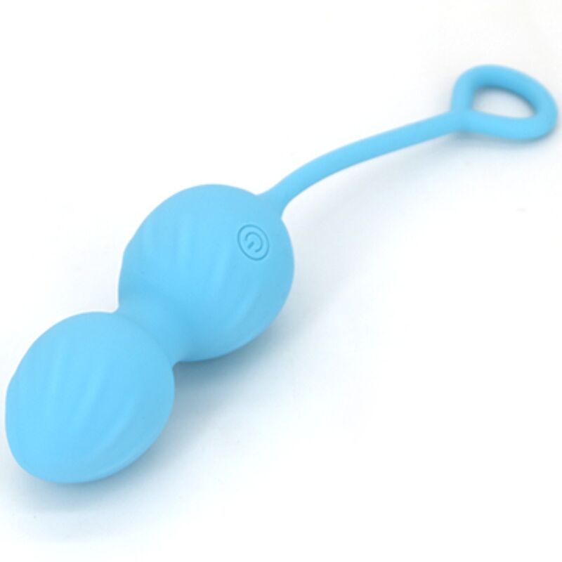 ARMONY - BLOSSOMS VAGINAL DUMBBELL VIBRATION REMOTE CONTROL 10 VIBRATIONS BLUE - Amore24