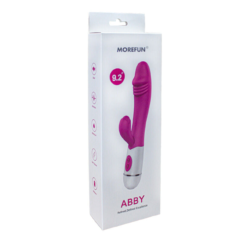ARMONY - ABBY VIBRATOR & STIMULATOR 16 SPEEDS PINK - Amore24