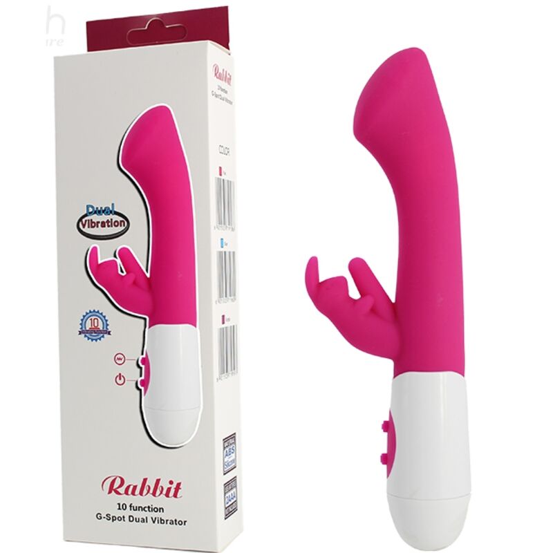 ARMONY - RABBIT VIBRATOR & STIMULATOR G SPOT 10 SPEEDS PINK - Amore24