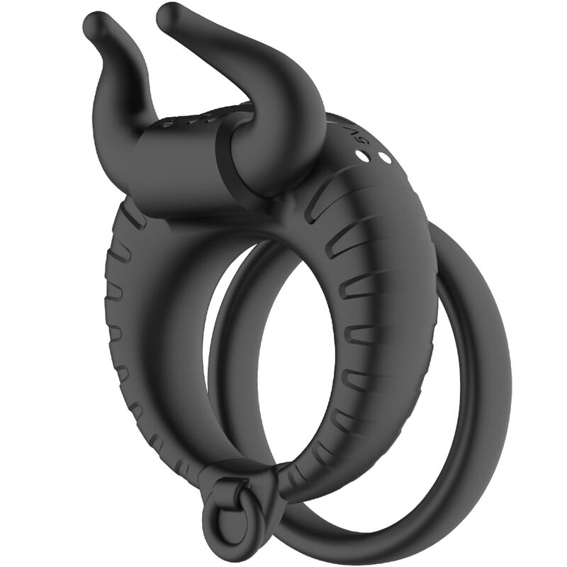 ARMONY - BULL'S PASION RING VIBRATOR 10 SPEEDS BLACK - Amore24