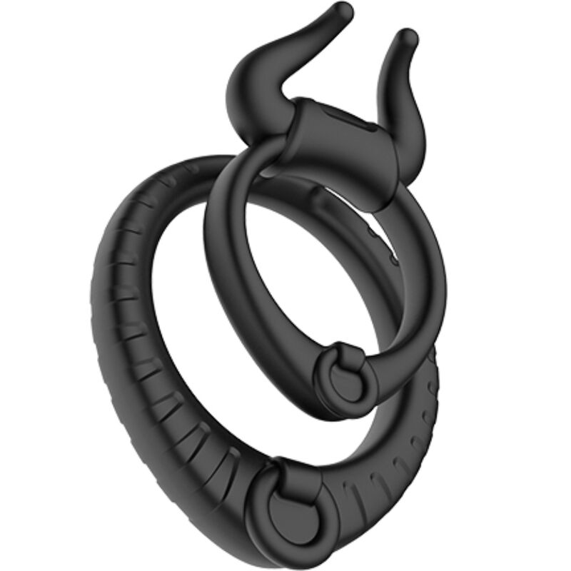 ARMONY - BULL'S PASION RING BLACK - Amore24
