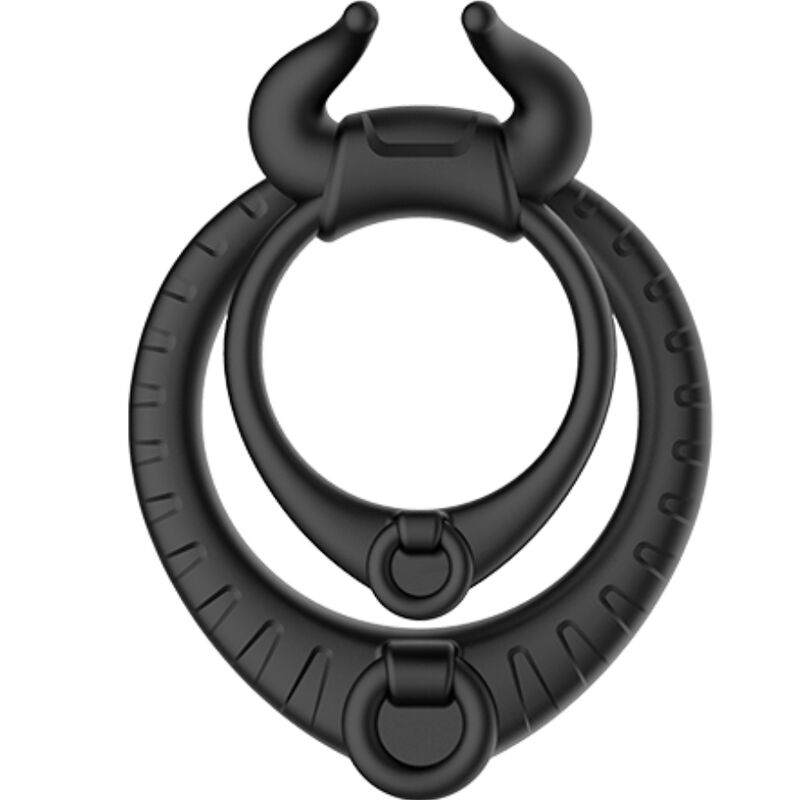 ARMONY - BULL'S PASION RING BLACK - Amore24