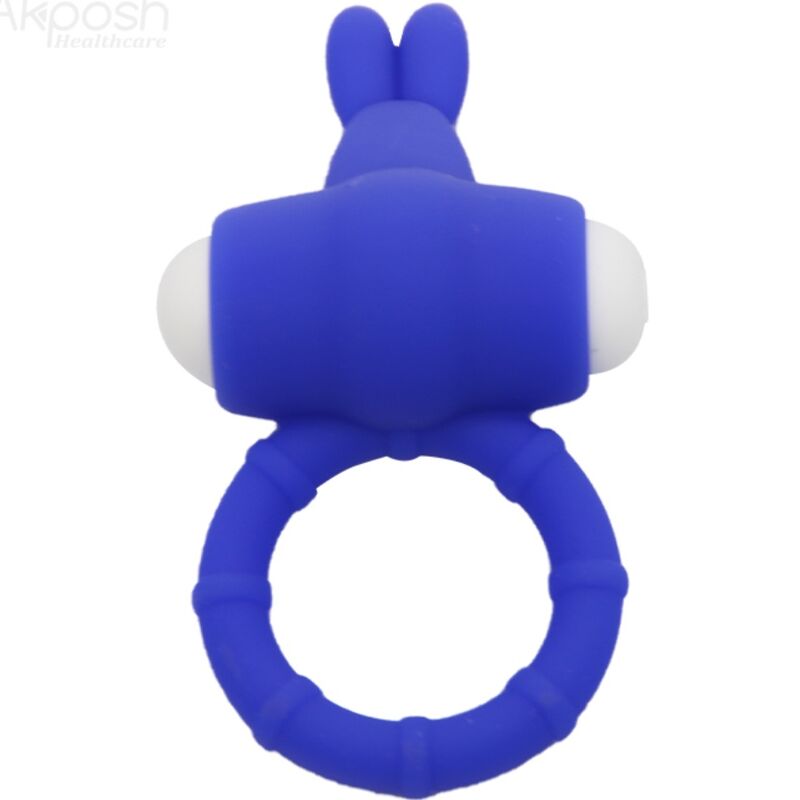 ARMONY - MS BUNNY VIBRATOR RING SILICONE BLUE - Amore24