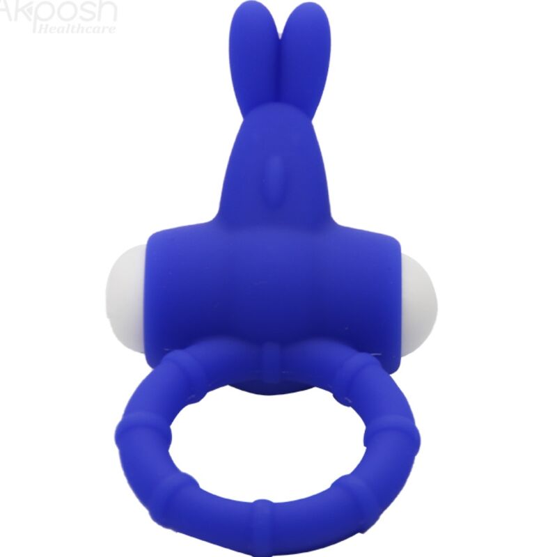ARMONY - MS BUNNY VIBRATOR RING SILICONE BLUE - Amore24