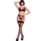 CHILIROSE - CR 4692 SET FOUR PIECES BLACK S - Amore24