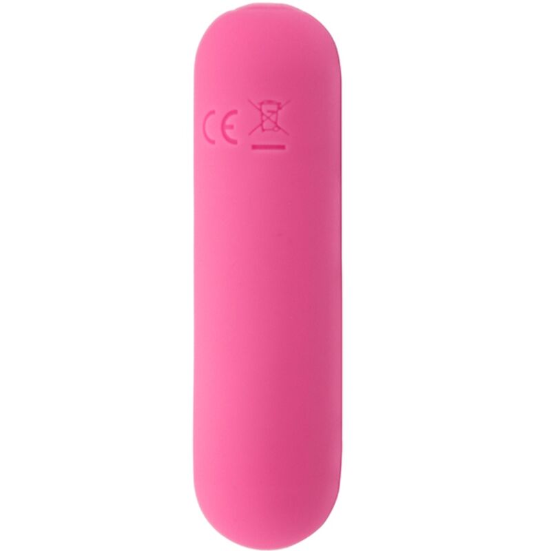 ARMONY - SPLASH HAHA VIBRATOR BULLET SILICONE 10 VIBRATIONS 75 X 19 CM PINK - Amore24