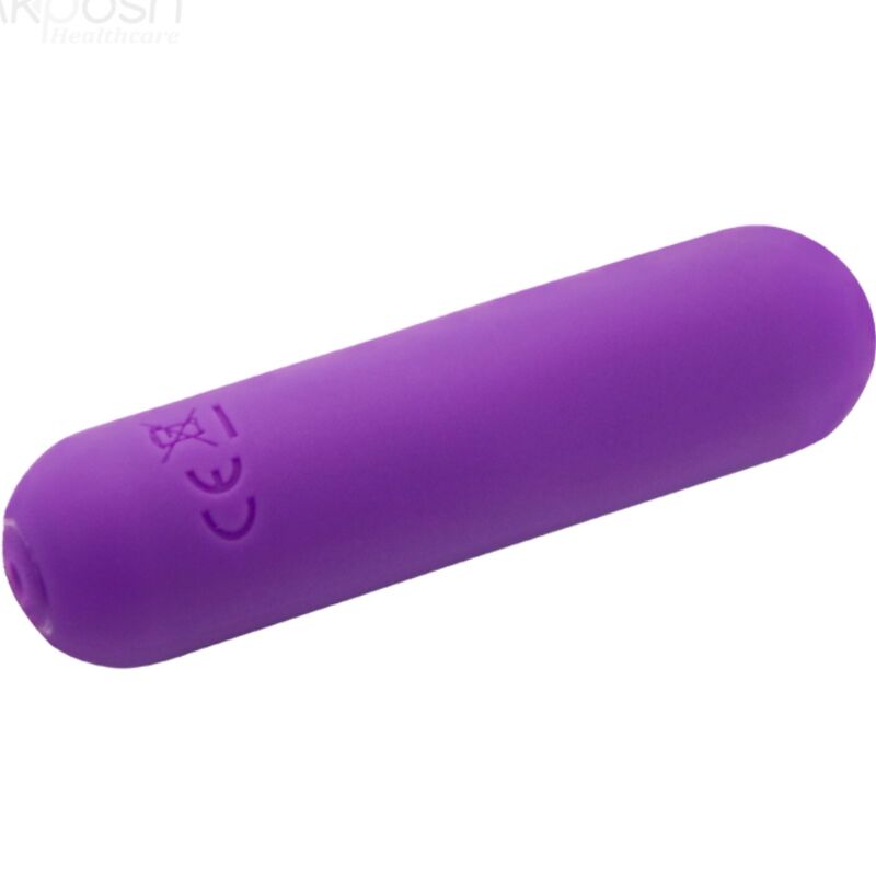 ARMONY - SPLASH HAHA VIBRATOR BULLET SILICONE 10 VIBRATIONS 75 X 19 CM PURPLE - Amore24