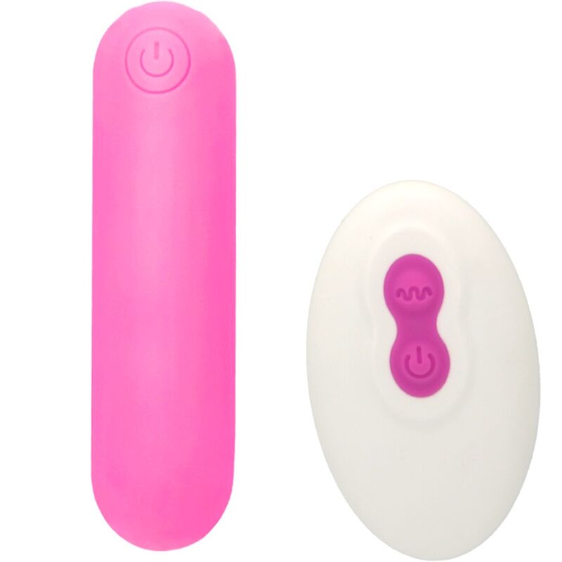 ARMONY - SPLASH JOLINE VIBRATOR BULLET SILICONE REMOTE CONTROL 10 VIBRATIONS 65 X 15 CM PINK - Amore24