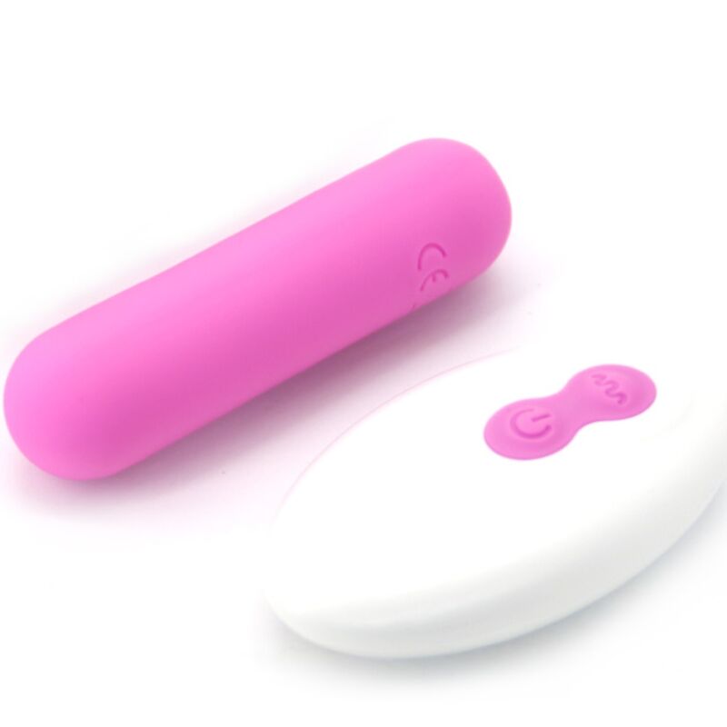 ARMONY - SPLASH JOLINE VIBRATOR BULLET SILICONE REMOTE CONTROL 10 VIBRATIONS 65 X 15 CM PINK - Amore24