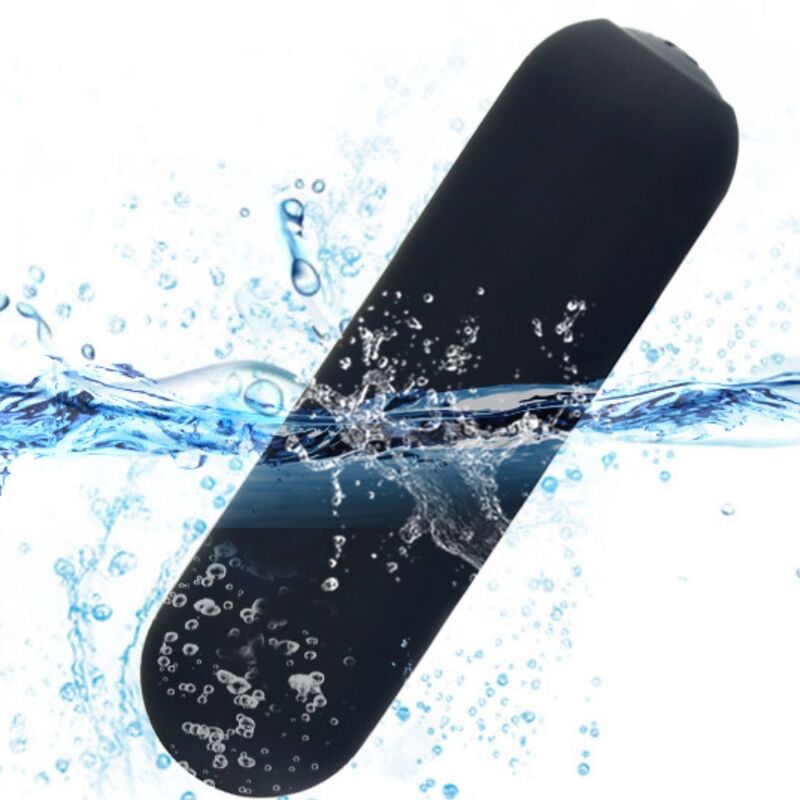ARMONY - SPLASH JOIE VIBRATOR BULLET SILICONE REMOTE CONTROL 10 VIBRATIONS 75 X 19 CM BLACK - Amore24