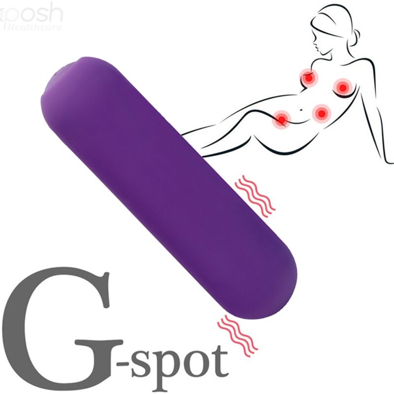 ARMONY - SPLASH JOIE VIBRATOR BULLET SILICONE REMOTE CONTROL 10 VIBRATIONS 75 X 19 CM PURPLE - Amore24