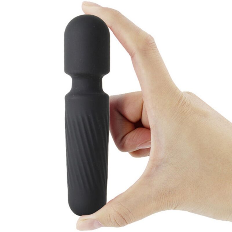 ARMONY - YOUR MAGIC MASSAGER & VIBRATOR RECHARGEABLE 10 VIBRATIONS BLACK - Amore24