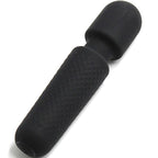 ARMONY - YOUR MAGIC MASSAGER & VIBRATOR RECHARGEABLE 10 VIBRATIONS WAND DOTS BLACK - Amore24