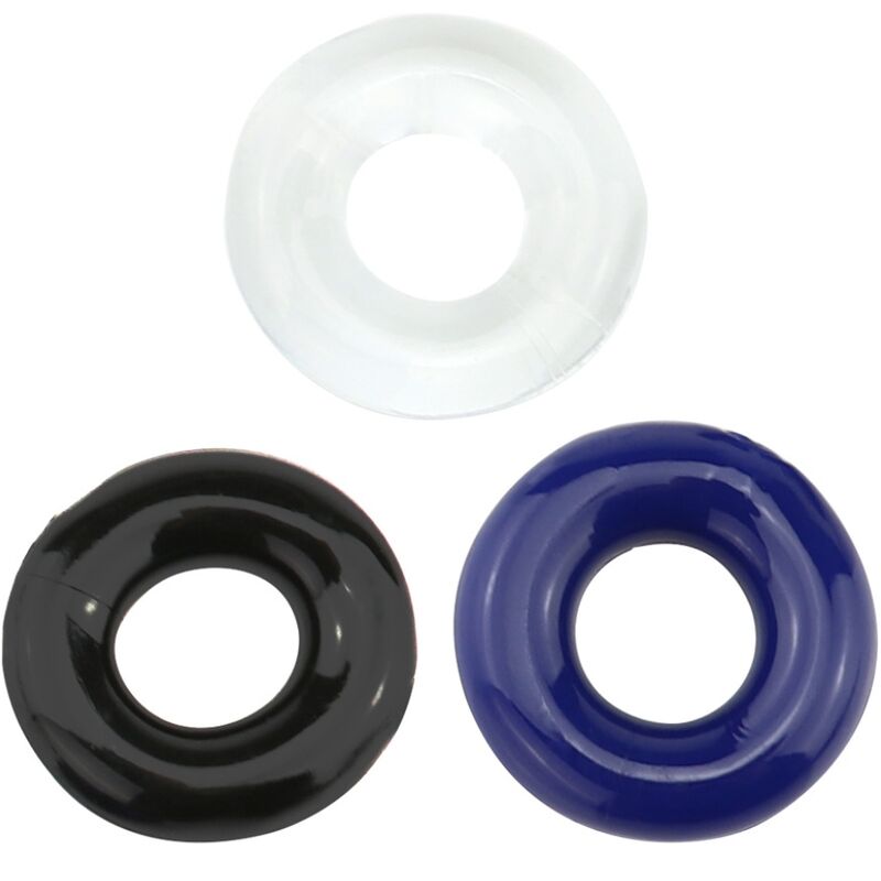 ARMONY - TITAN LOVE DONUT RING MULTIPLE COLORS - Amore24