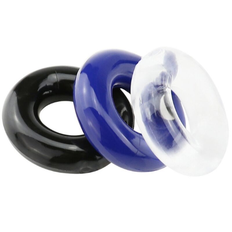 ARMONY - TITAN LOVE DONUT RING MULTIPLE COLORS - Amore24