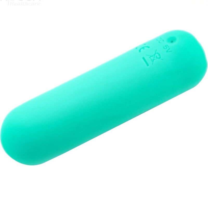 ARMONY - SPLASH HAHA VIBRATOR BULLET SILICONE 10 VIBRATIONS 75 X 19 CM GREEN - Amore24