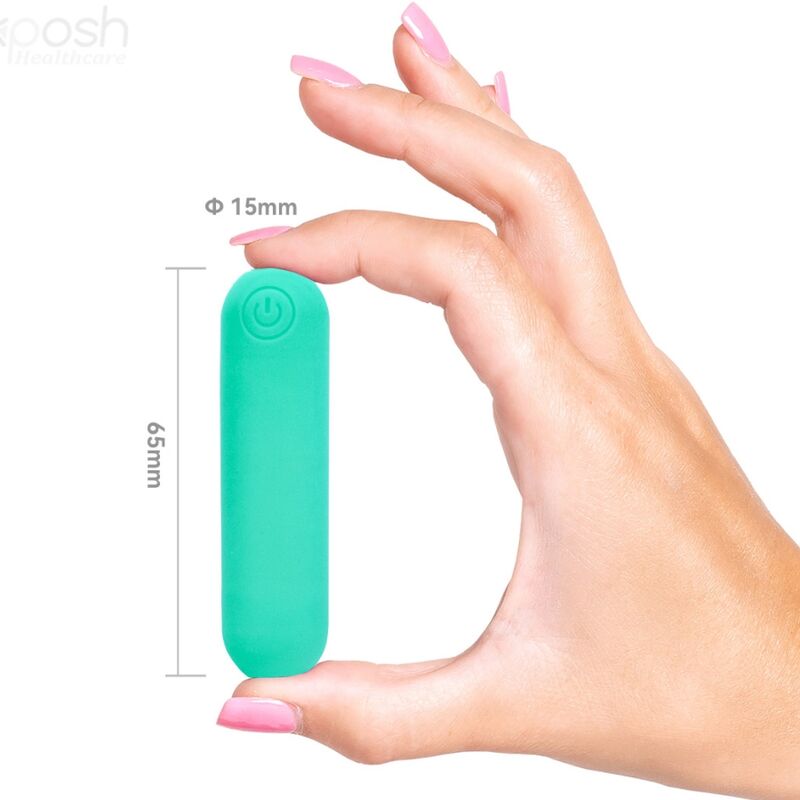 ARMONY - SPLASH JOLINE VIBRATOR BULLET SILICONE REMOTE CONTROL 10 VIBRATIONS 65 X 15 CM GREEN - Amore24