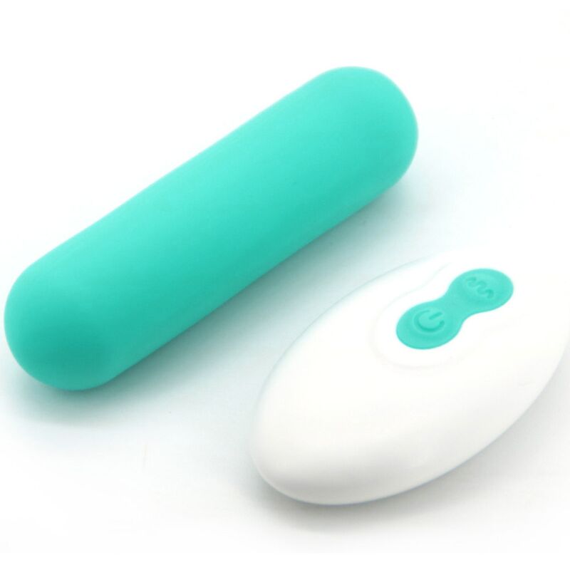 ARMONY - SPLASH JOIE VIBRATOR BULLET SILICONE REMOTE CONTROL 10 VIBRATIONS 75 X 19 CM GREEN - Amore24
