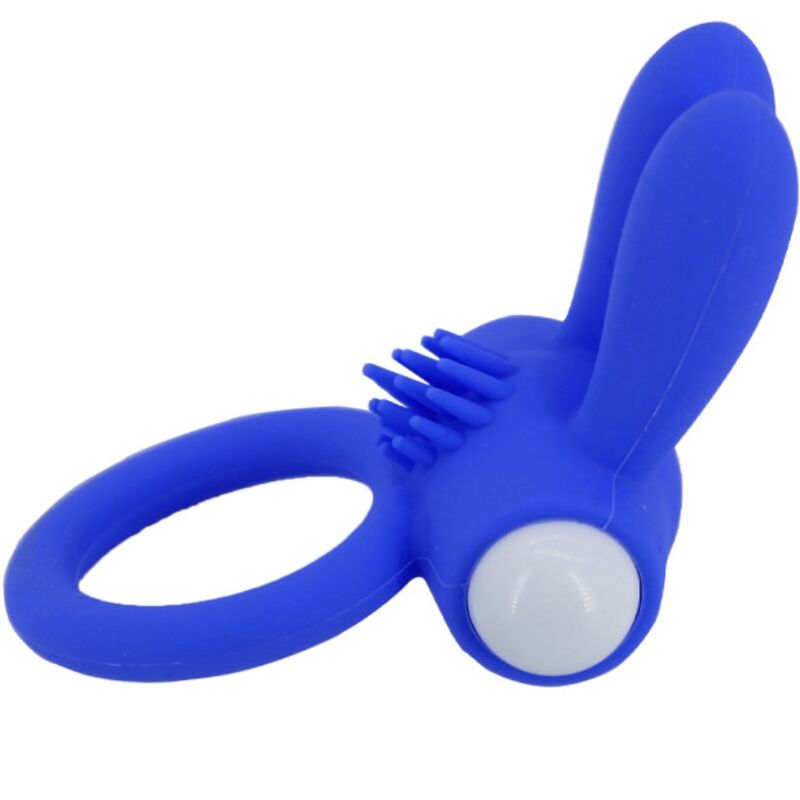ARMONY - MR BUNNY VIBRATOR RING SILICONE BLUE - Amore24