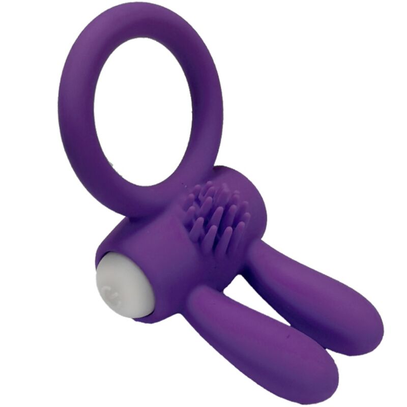 ARMONY - MR BUNNY VIBRATOR RING SILICONE PURPLE - Amore24