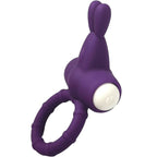 ARMONY - MS BUNNY VIBRATOR RING SILICONE PURPLE - Amore24