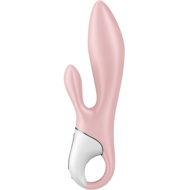 SATISFYER - AIR PUMP BUNNY 3 INFLATABLE RABBIT VIBRATOR PINK - Amore24