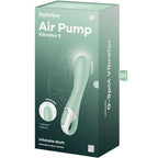 SATISFYER - AIR PUMP VIBRATOR 3 INFLATABLE G POINT MINT - Amore24
