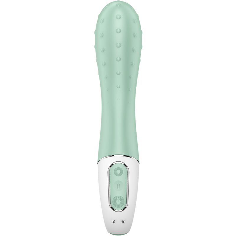 SATISFYER - AIR PUMP VIBRATOR 3 INFLATABLE G POINT MINT - Amore24