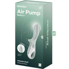 SATISFYER - AIR PUMP BOOTY 3 INFLATABLE ANAL VIBRATOR GREYGREEN - Amore24