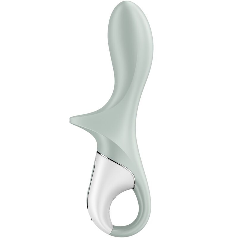SATISFYER - AIR PUMP BOOTY 3 INFLATABLE ANAL VIBRATOR GREYGREEN - Amore24